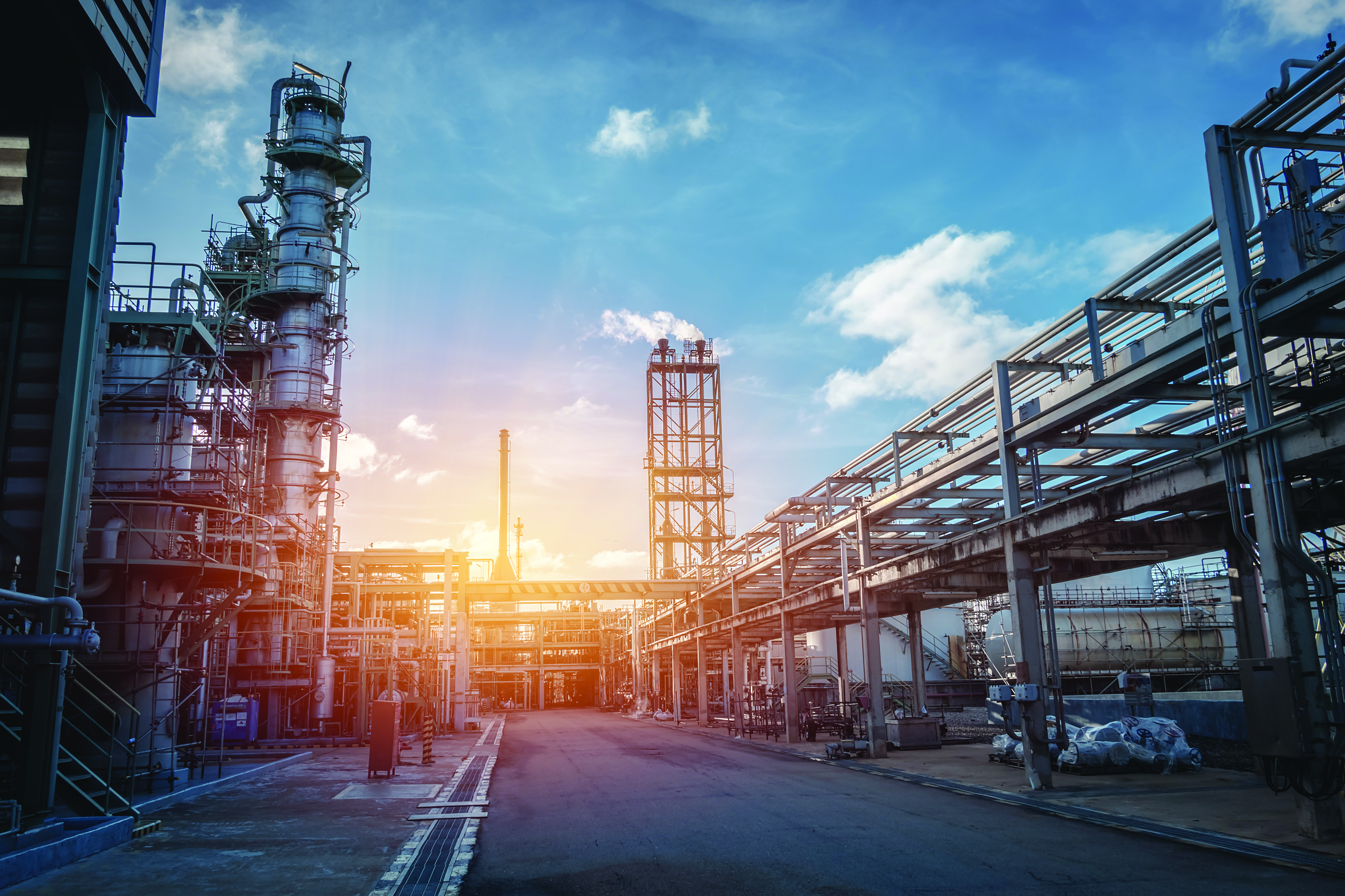 Petroleum industrial plant